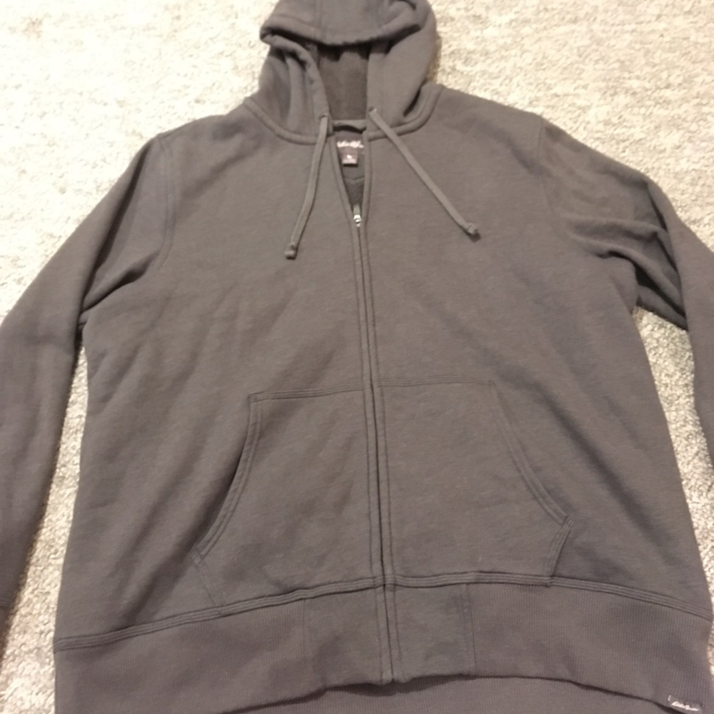 A Eddie Bauer sweatshirt
